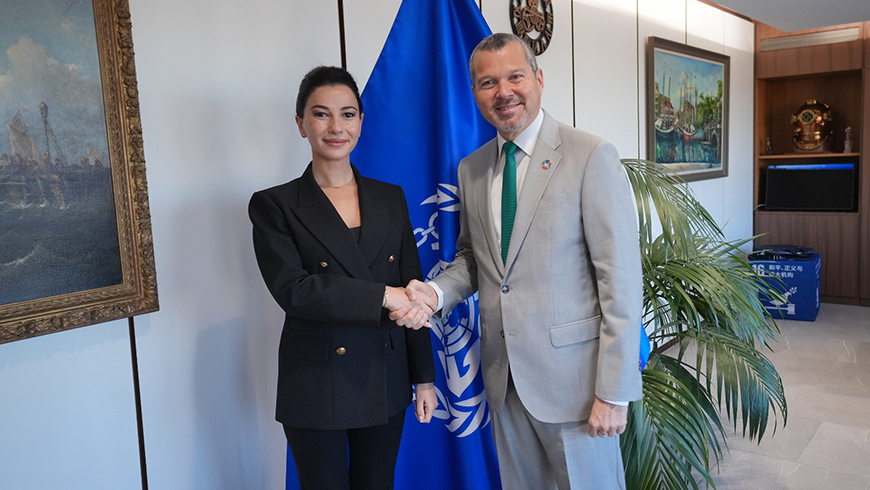 Mariami Kvirivshvili: „Bei Treffen mit dem Generalsekretär der IMO widmeten wir den georgischen Seeleuten besondere Aufmerksamkeit“