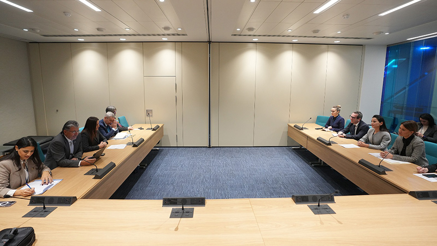 Mariami Kwriwischwili erörtert in London maritime Kooperation mit Cypriotischer Vizepräsidentin Marina Hadjimanalou