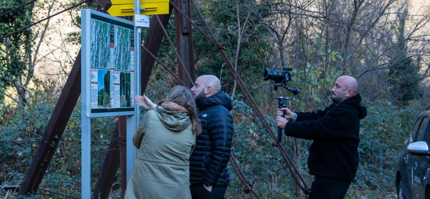 Markierte Wanderwege und neue Touristenattraktionen in Chiatura
