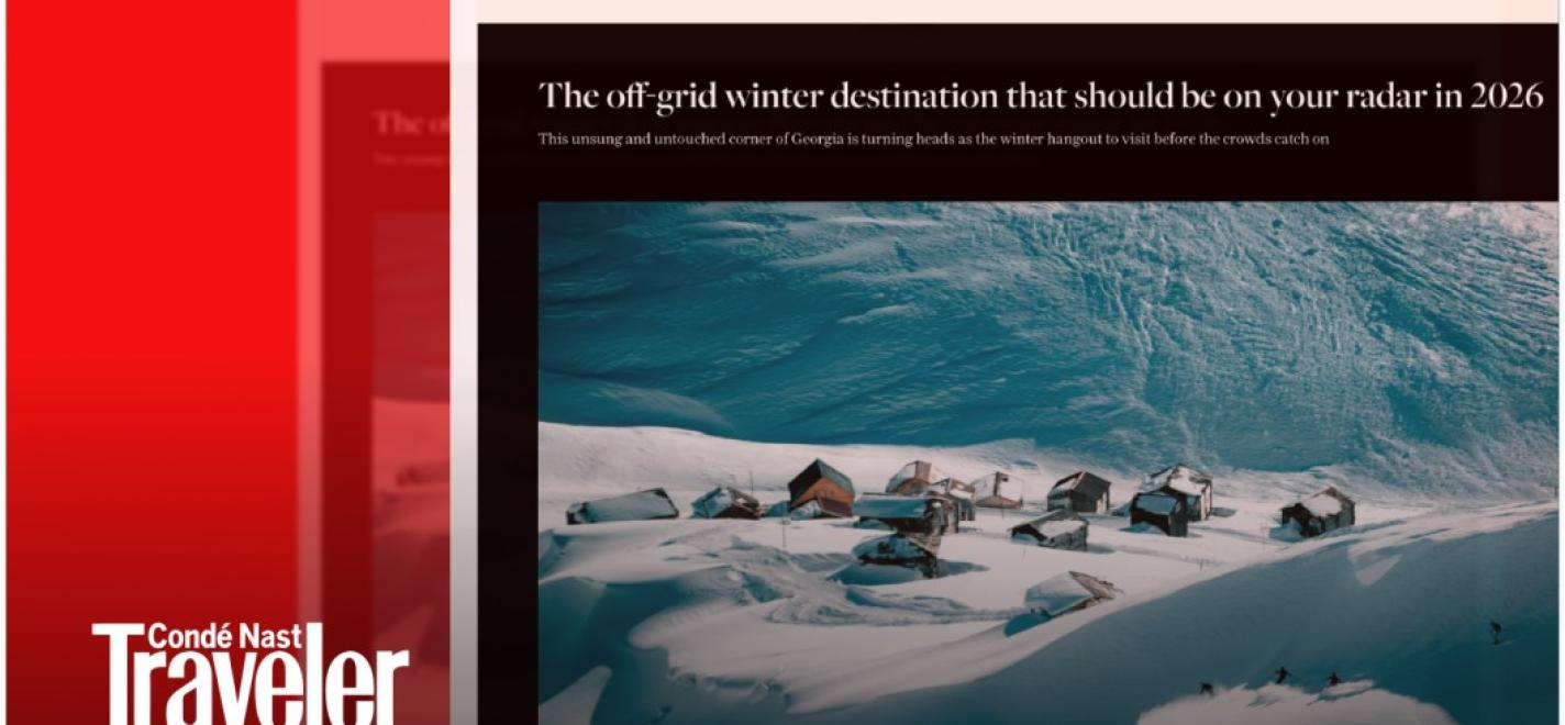 Einflussreiche Publikation Condé Nast Traveller veröffentlicht ausführlichen Artikel über den Ferienort Bakuriani