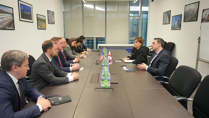 Tamar Ioseliani informiert über laufende Projekte im Verkehrssektor Georgiens