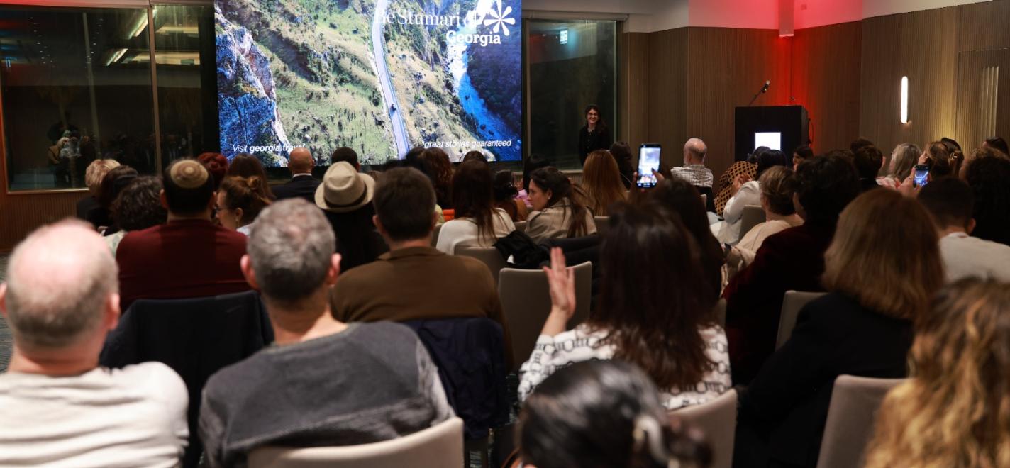 Israels führende 60 Tourismusunternehmen lernen das touristische Potenzial Georgiens kennen