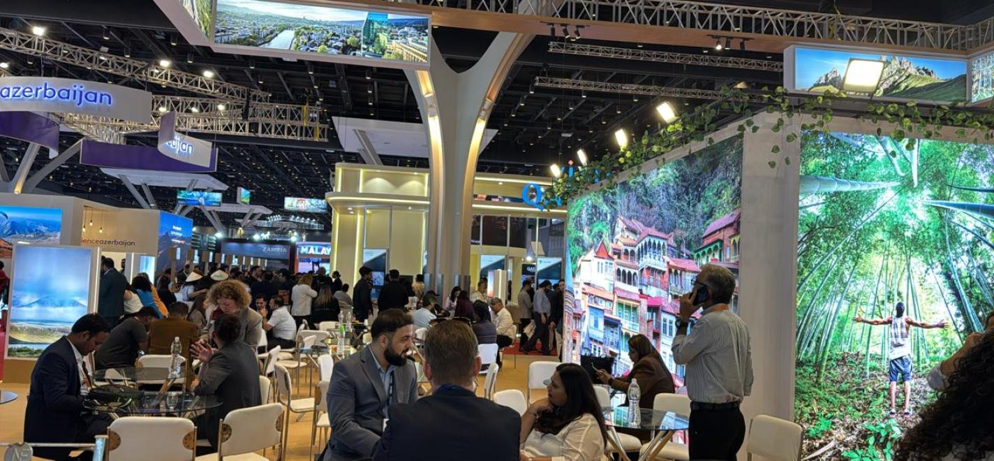 Georgiens touristisches Potenzial auf der größten Messe Indiens OTM Mumbai 2026 präsentiert