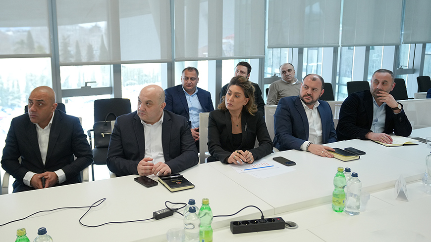 Sitzung der interministeriellen Kommission für Verkehrssicherheit unter dem Vorsitz von Tamar Ioseliani