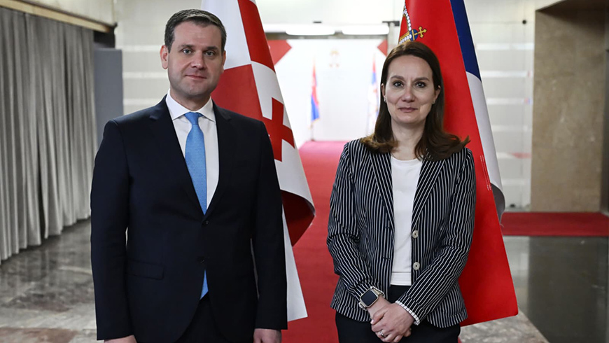 Erster Verhandlungsrunde über das Freihandelsabkommen zwischen Georgien und Serbien in Belgrad
