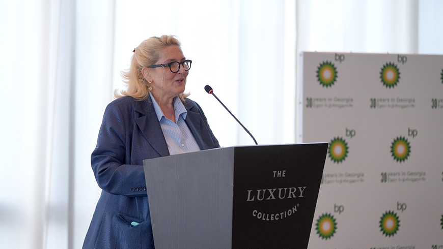 Inga Pkhaladze: Das Unternehmen BP hat eine wichtige Rolle gespielt, um Georgien auf der globalen Energiemap zu präsentieren