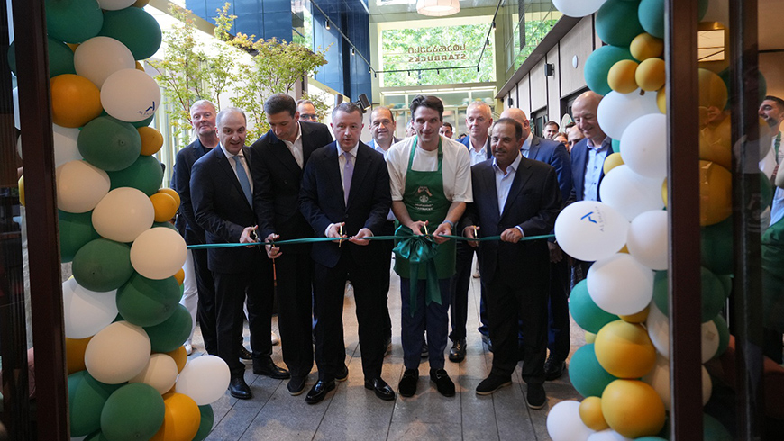Starbucks und Alshaya Group in Georgien