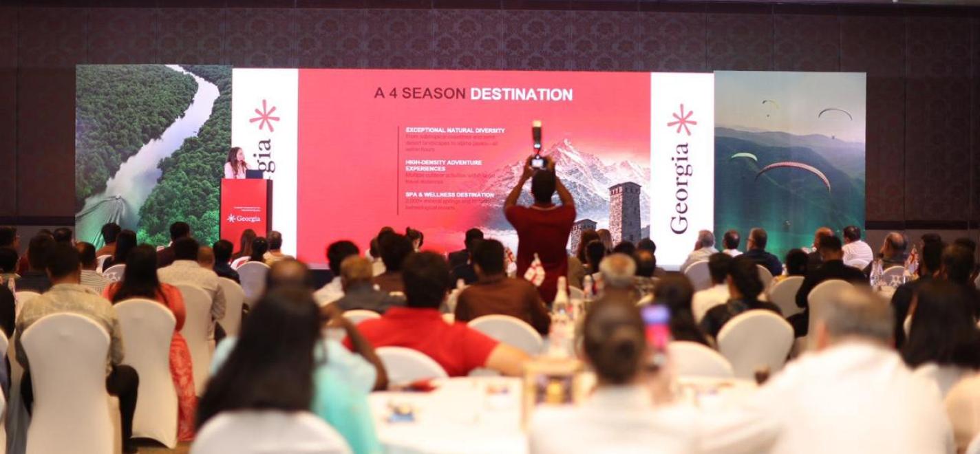 Georgiens touristisches Potenzial in Indiens größten Städten präsentiert