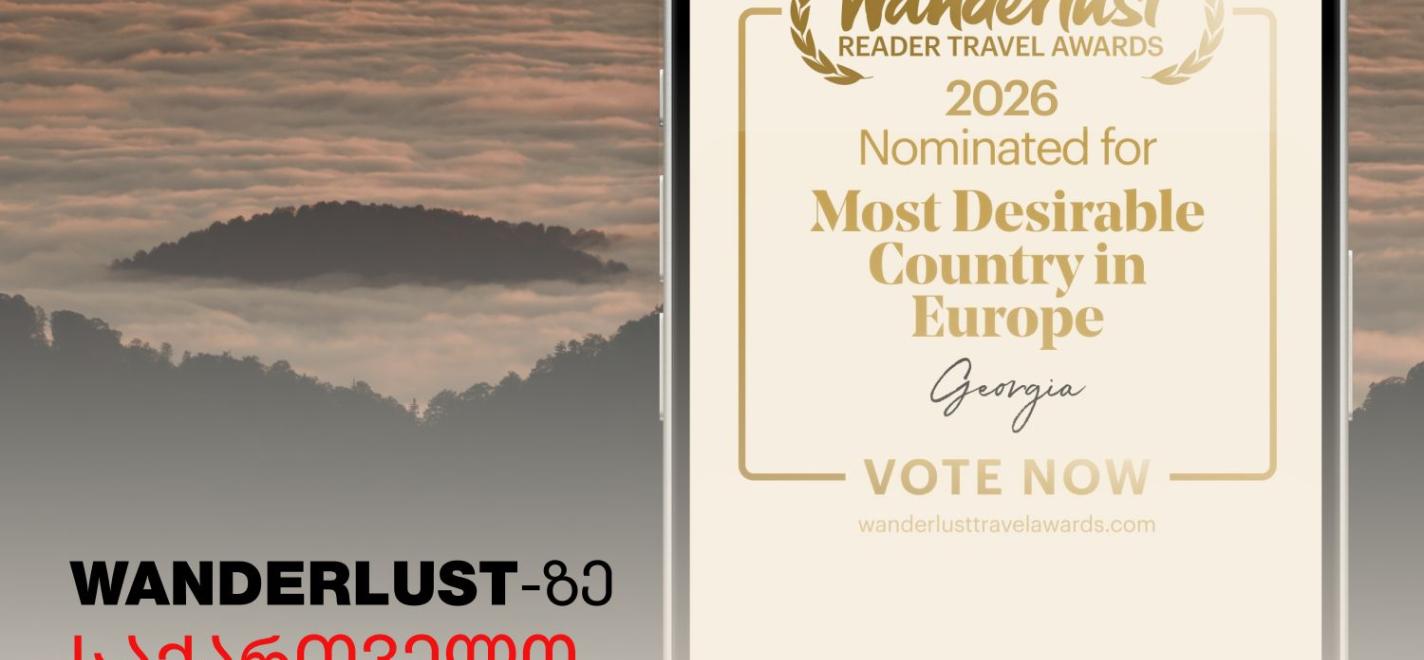 Georgien für Wanderlusts begehrteste Destination nominiert