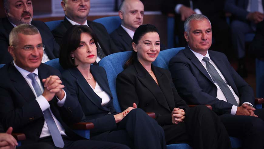 Wirtschaftsministerin Mariam Kvirikashvili nimmt an Feier zum 11. Jahrestag des staatlichen Sicherheitsdienstes teil