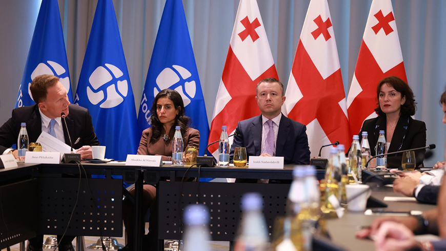 Irakli Nadareischwili trifft UNWTO-Generalsekretär