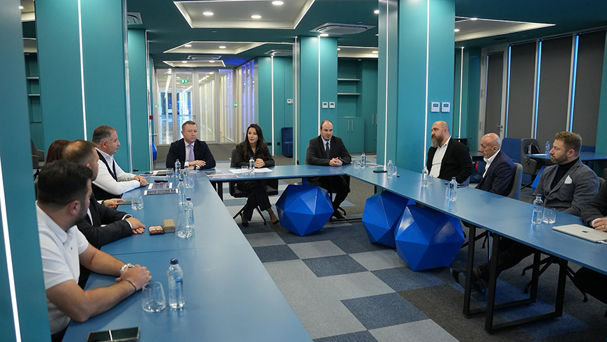 Mariam Qvrivishvili trifft Vertreter der Georgischen Vereinigung für Informations- und Kommunikationstechnologien (ICTA)