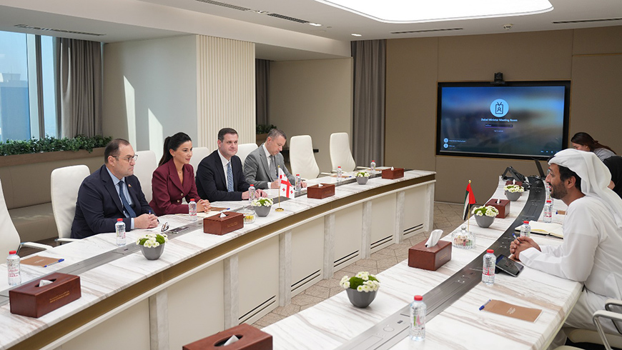 Mariam Kvirivshvili trifft Minister der VAE